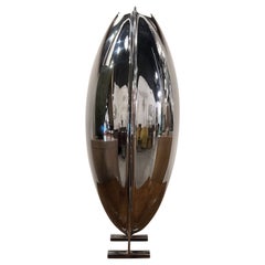 Giuliano Malimpensa Italian Contemporary Silver Plated Vase