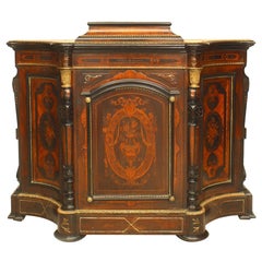 American Victorian Rosewood Credenza