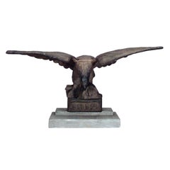 Figura dell'aquila di campagna americana
