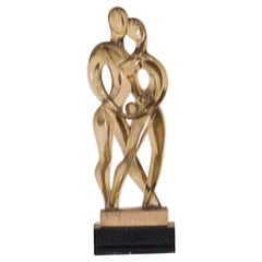 Escultura americana de Lucite de mediados de siglo