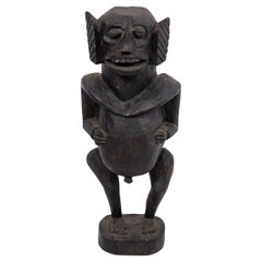 Escultura Figural Tribal Vintage