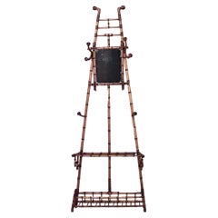 Victorian Maple Faux Bamboo Hatrack
