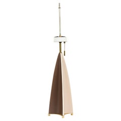Gerald Thurston for Lightolier American Mid-Century Parabolic Fin Table Lamp