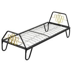 Un sofá-cama de Jacques Hitier, Mobilor, años 50