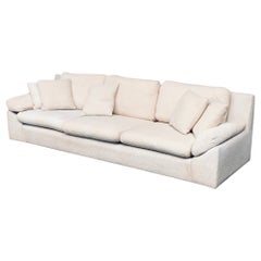 1960's Midcentury Modern Design Boucle Wool 3 Seat Sofa