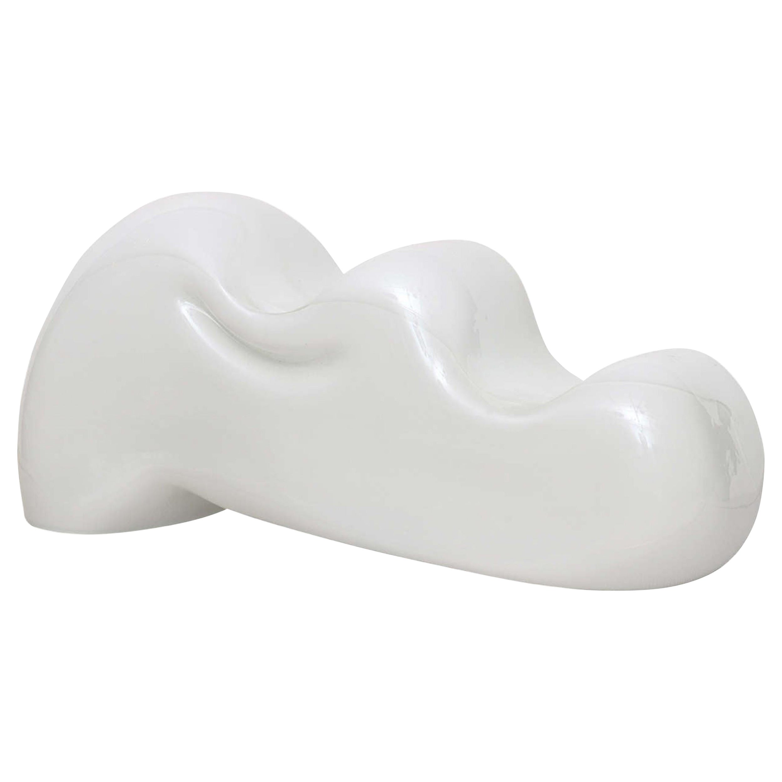 Nuvola Glass Free-Form Sculptural Lamp by Roberto Lucci, Marcello Pietranton