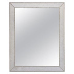 Vintage French Modern "Pony" and Nickel Mirror