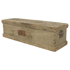 Country Rustic Weathered Trunk