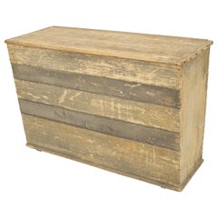 Country Rustic Weathered Trunk