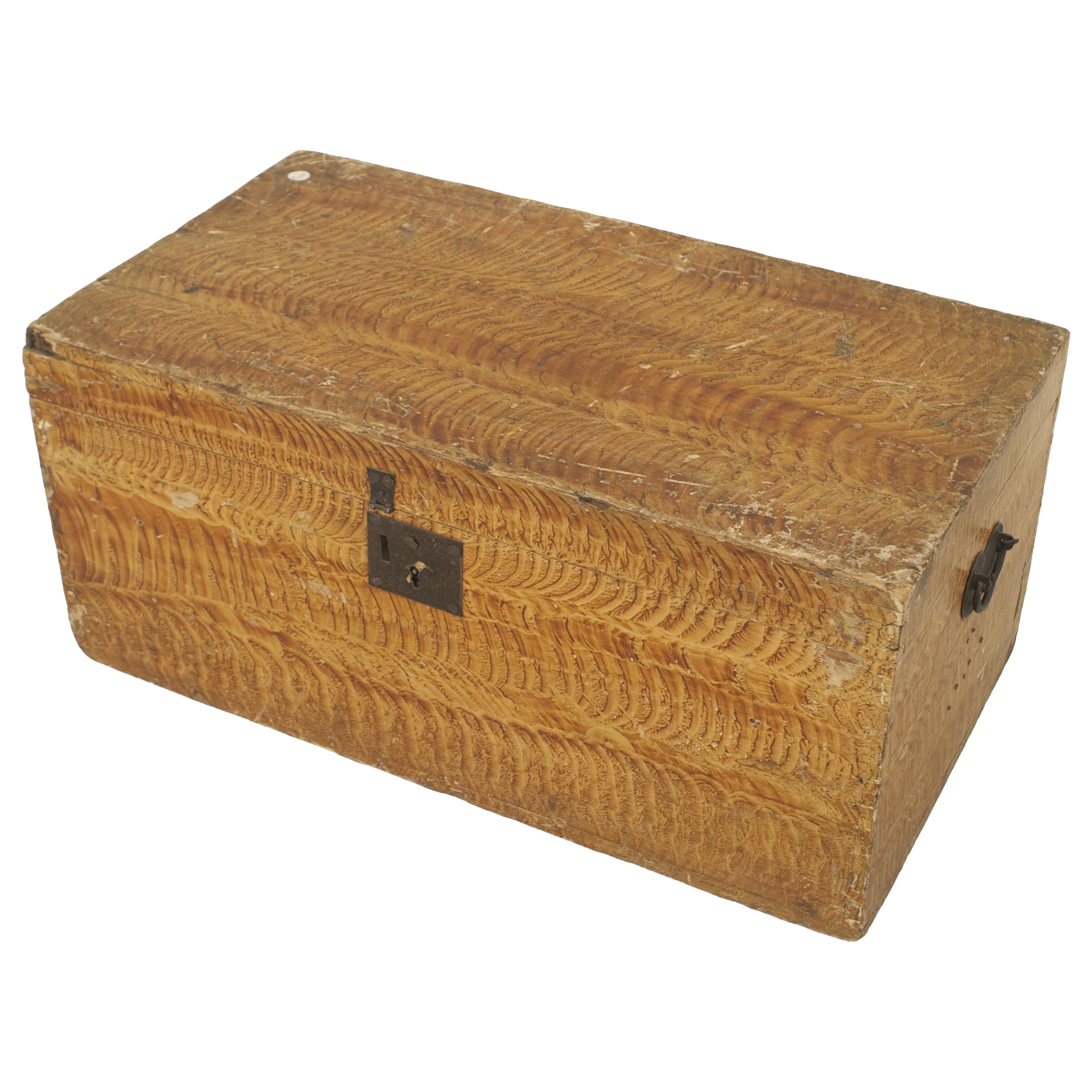 American Country Painted Trunk