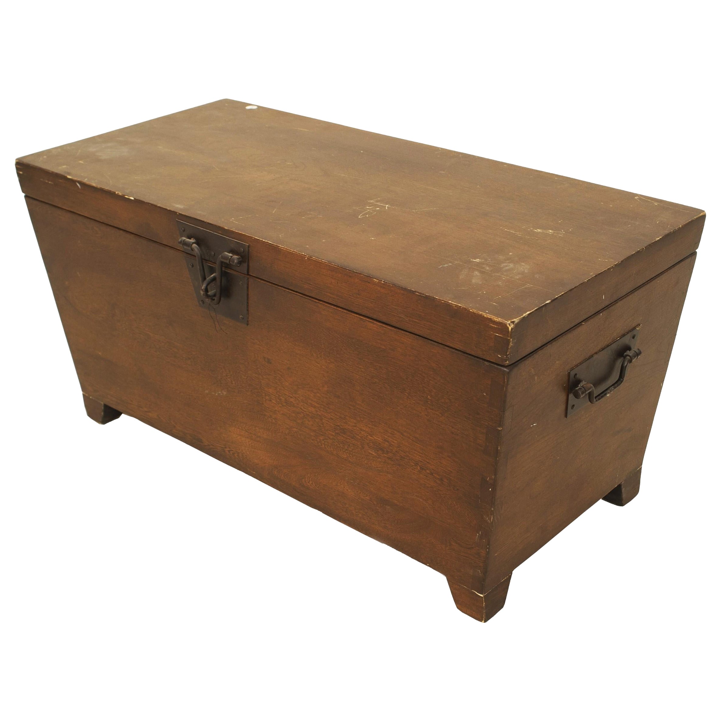 American Country Mahogany Trunk
