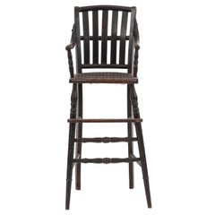 Antique American Victorian High Chair