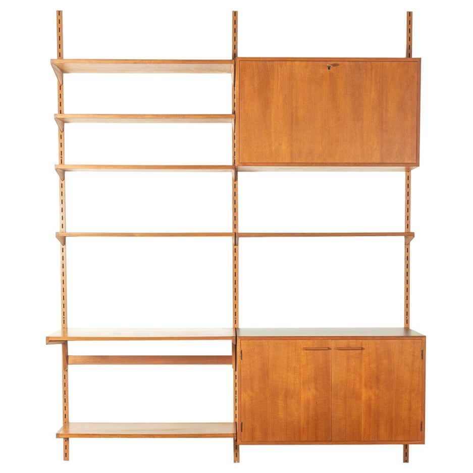 1960s Wall shelf, Kai Kristiansen, FM Møbler