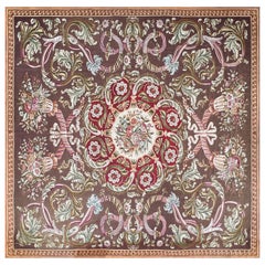French Rug Aubusson Manufacture 19th century - Napoleon III style - No. 1429