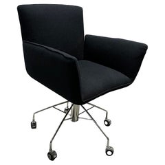 Dakota Jackson "Scatter" Polished Steel Chrome Swivel Desk Chair