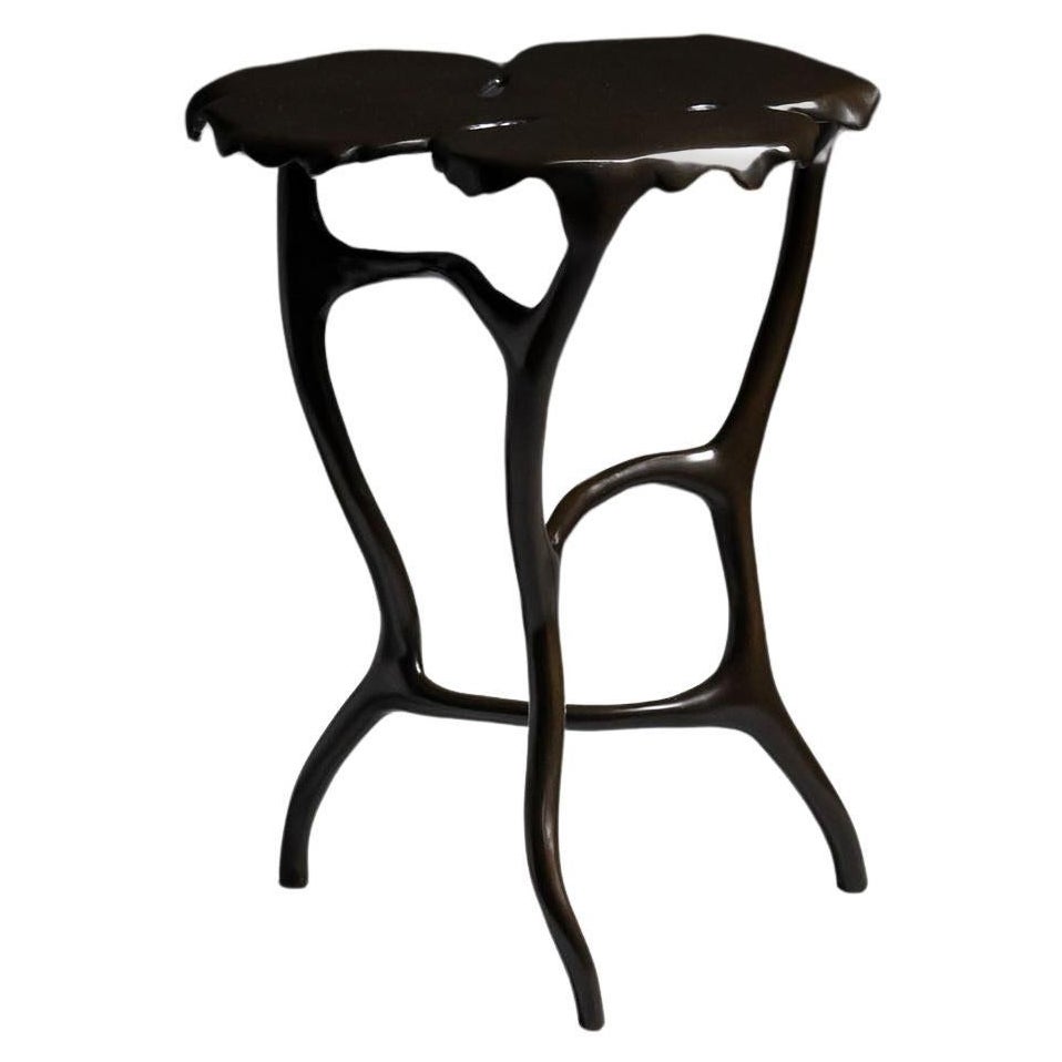 Dali Beistelltisch mit antiker Bronzeoberfläche von Elan Atelier (IN STOCK) im Angebot