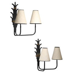 Pair of unidentified sconces from the 50's - E182