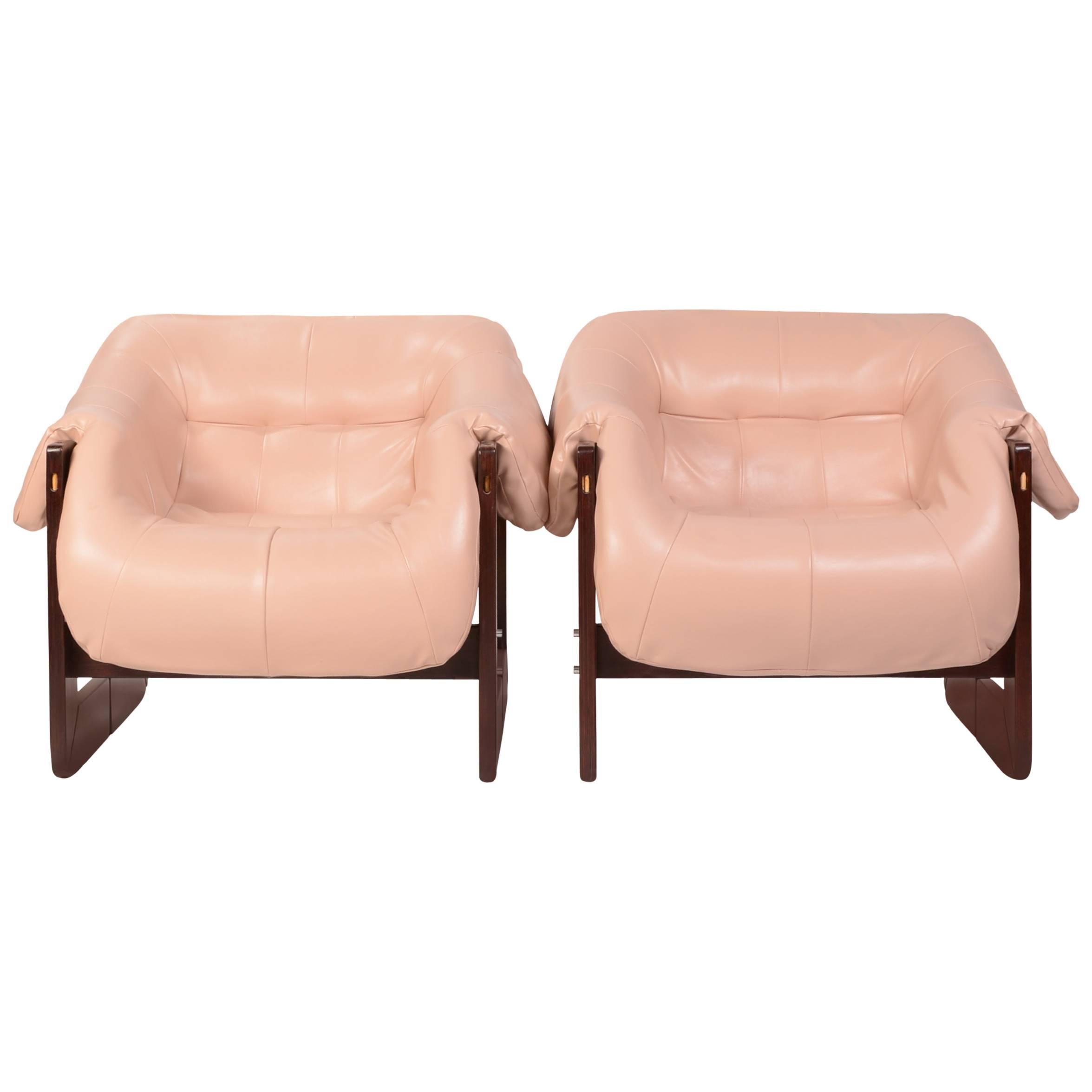 Percival Lafer Rosewood Lounge Chairs
