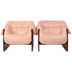 Percival Lafer Rosewood Lounge Chairs