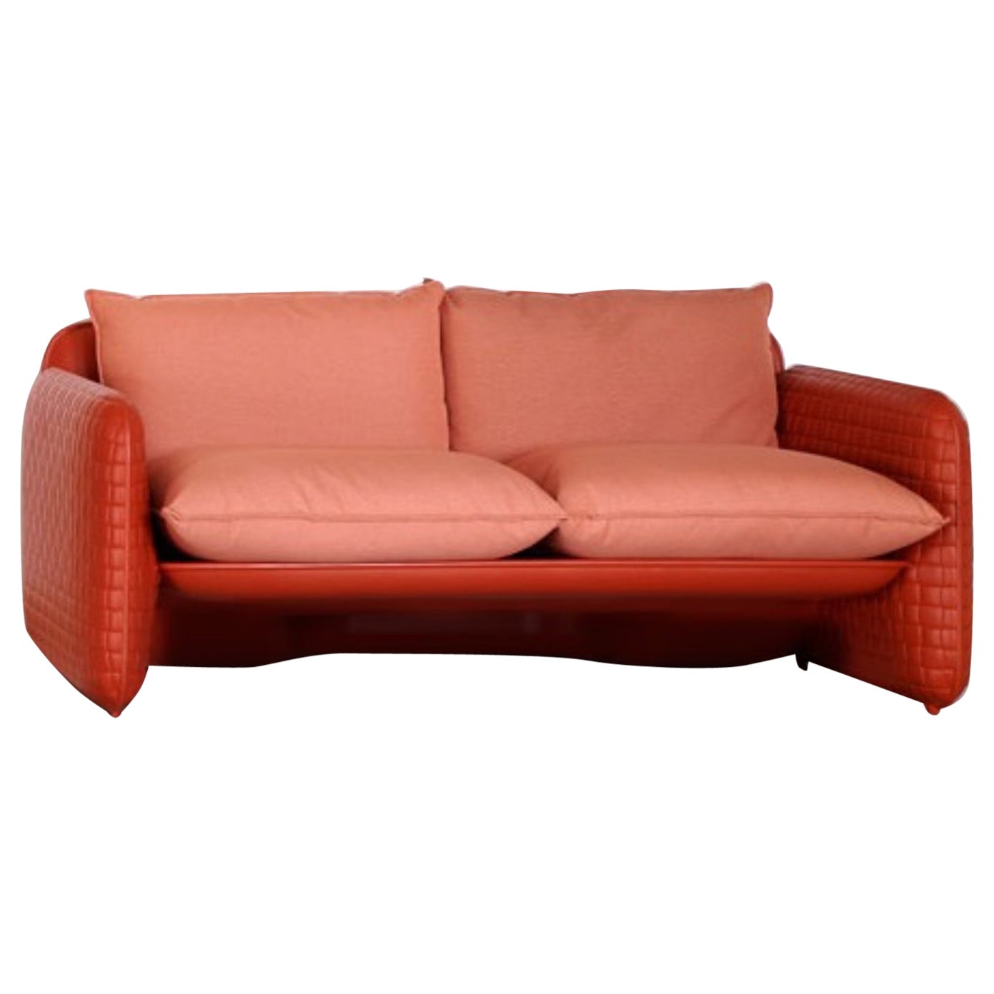 Mara Sofa aus Sattelleder von Lorenza Bozzoli