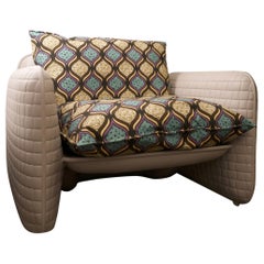 Purple Waves Mara Masai Armchair by Lorenza Bozzoli