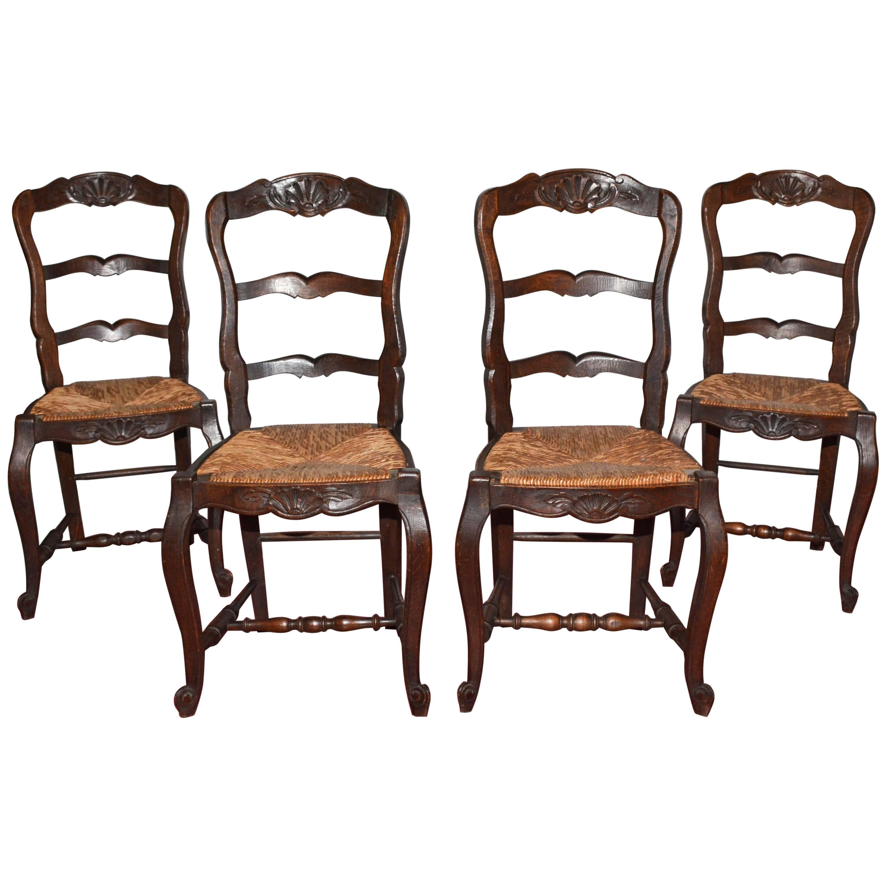 Antique French Provincial Dining Chairs