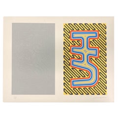 Chryssa, 'Electric Sky', 1980, serigrafia, firmata e numerata
