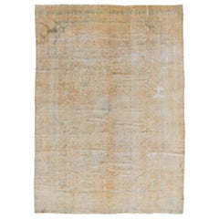 Tapis Persan Vintage Distressed circa 1940