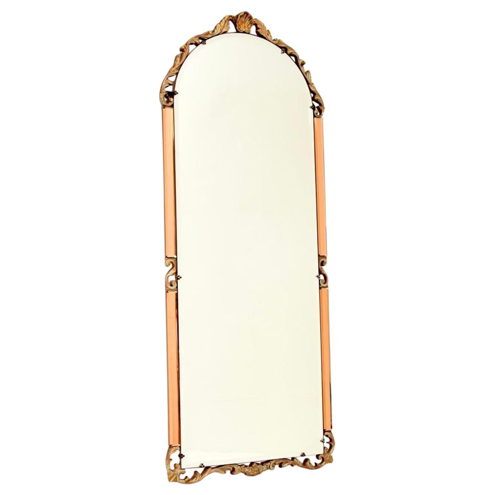 Specchio decorativo d'epoca in stile Art Decor