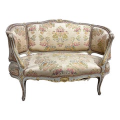 19th Century French Louis XV Style Loveseat