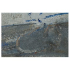 Joseph De Martini Pittura astratta contemporanea americana, intitolata "Sole che affoga".