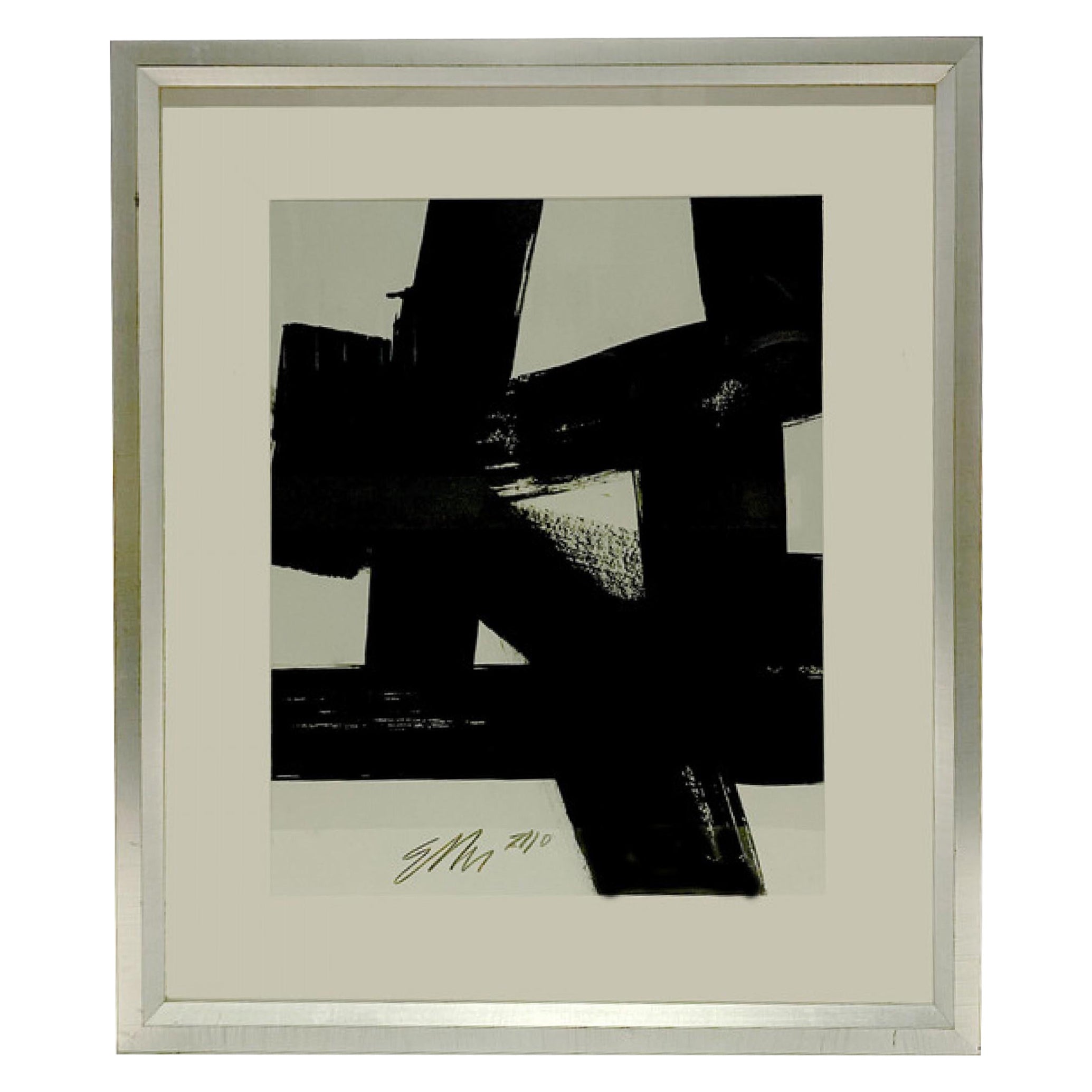 Black and White Painting For Sale