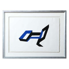Beverly Pepper American Mid-Century Abstract Offset Lithograph