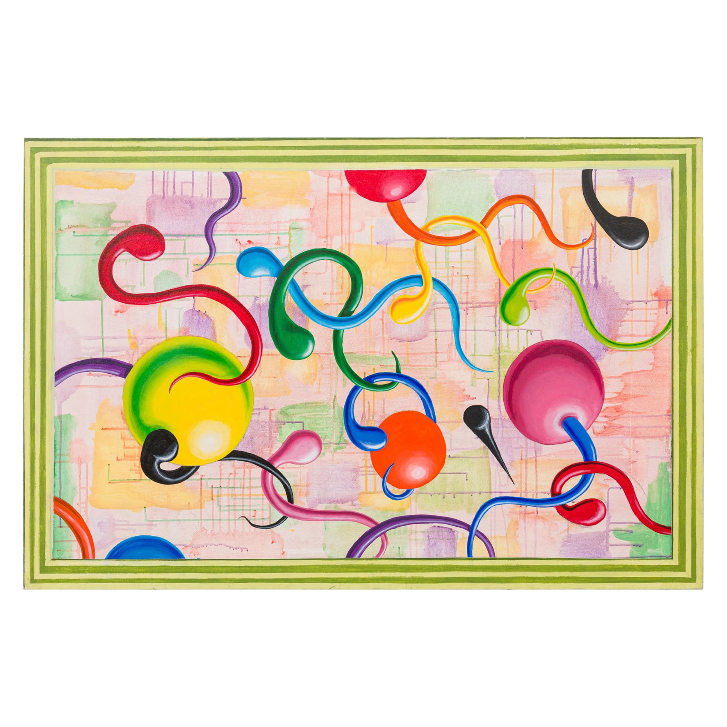 Modern Pop Abstract Painting