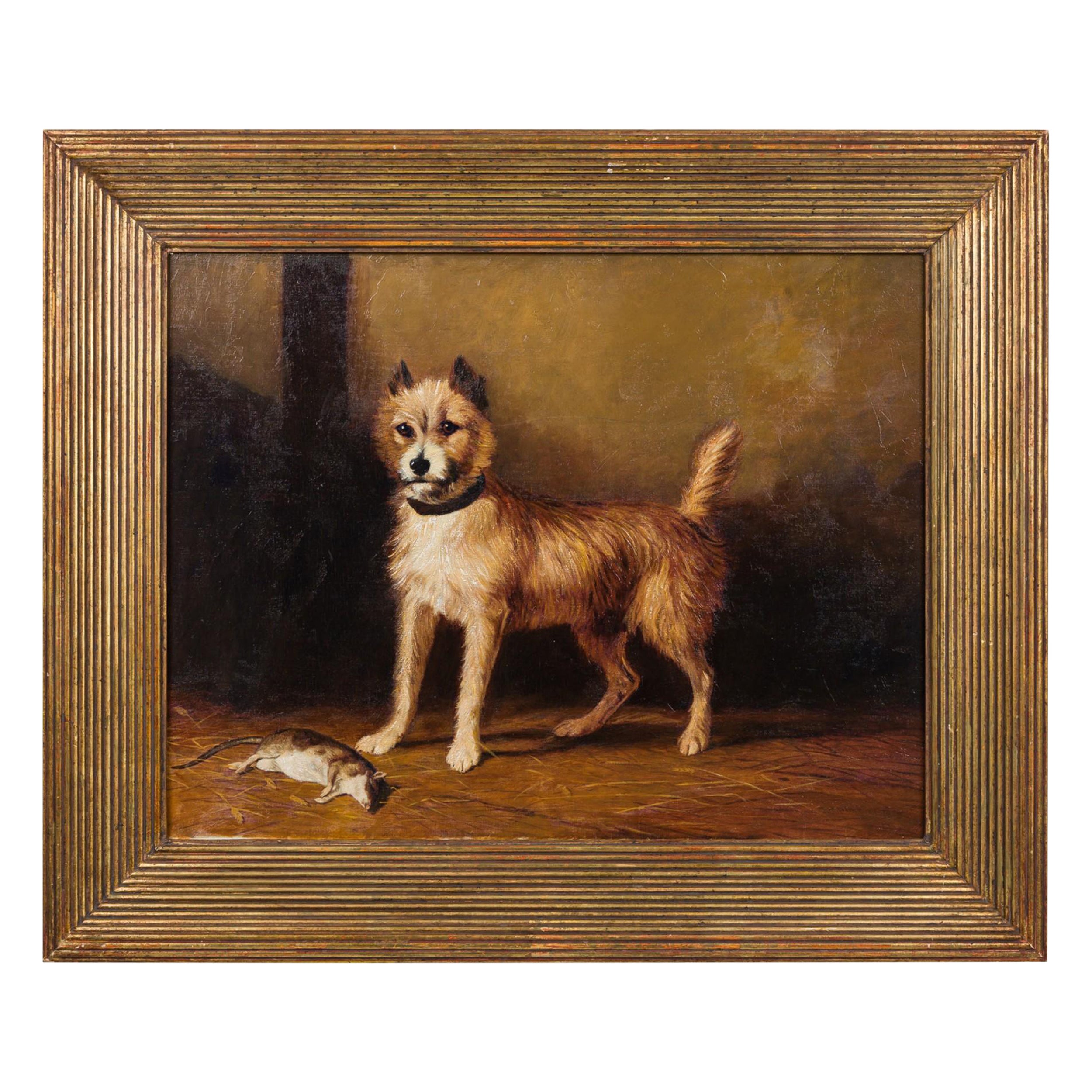 The Proud Victor Dog Portrait
