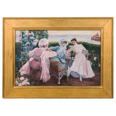 La carta con las mujeres victorianas