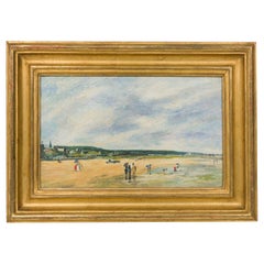 Landscape "Beach at Deauville"