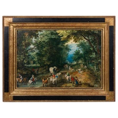 Peinture Paysage avec Ford
