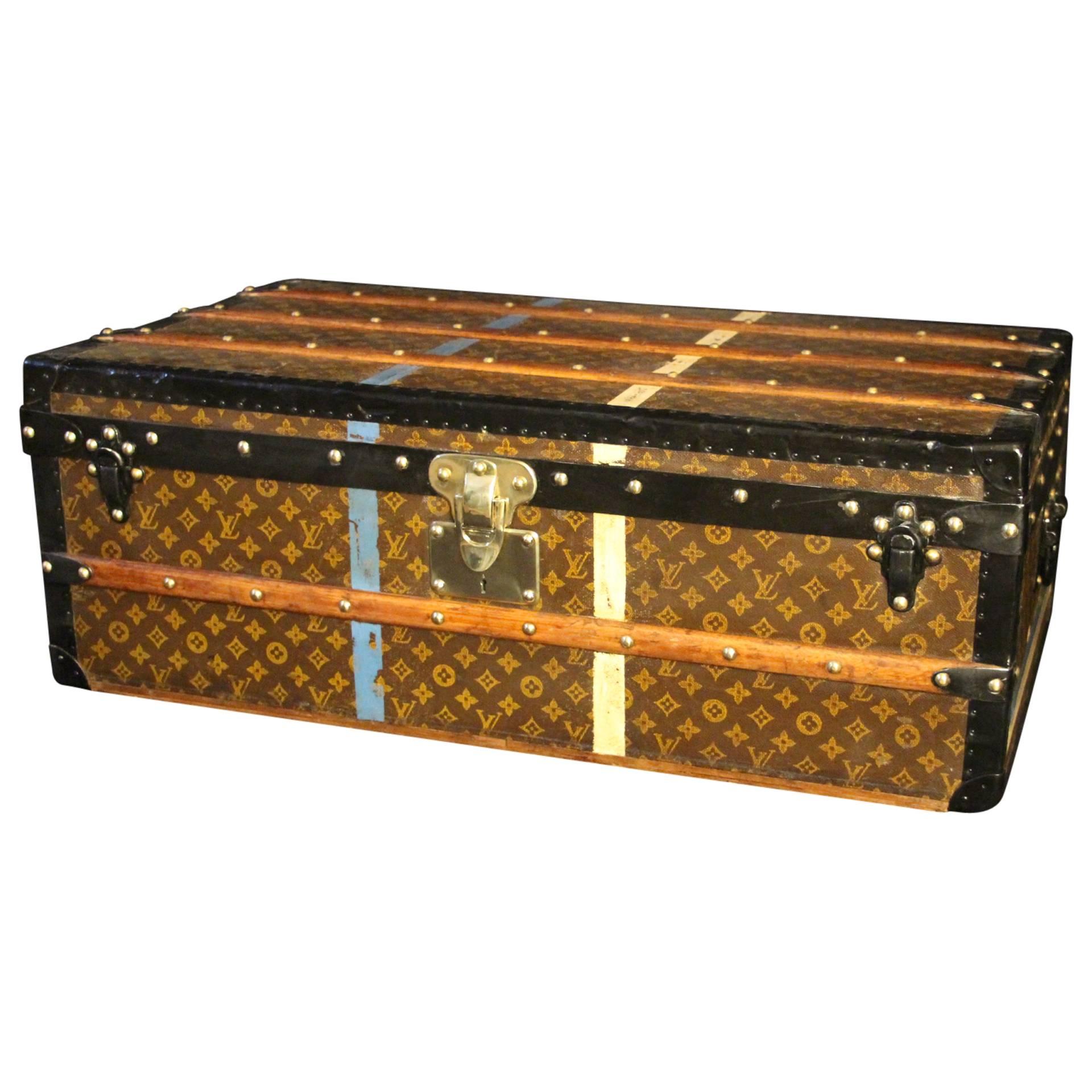 1920s Louis Vuitton Steamer Trunk