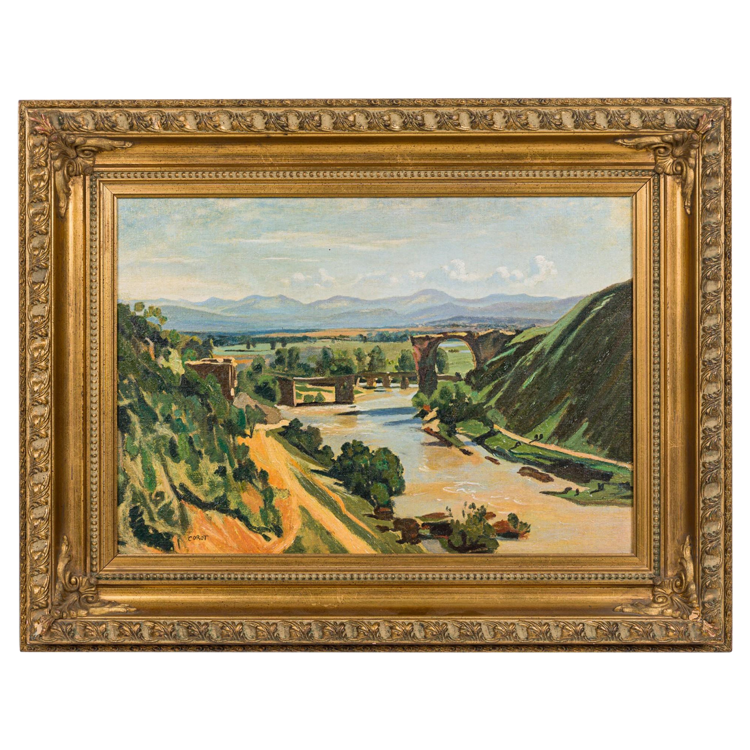 Landscape "The Bridge at Narmi"