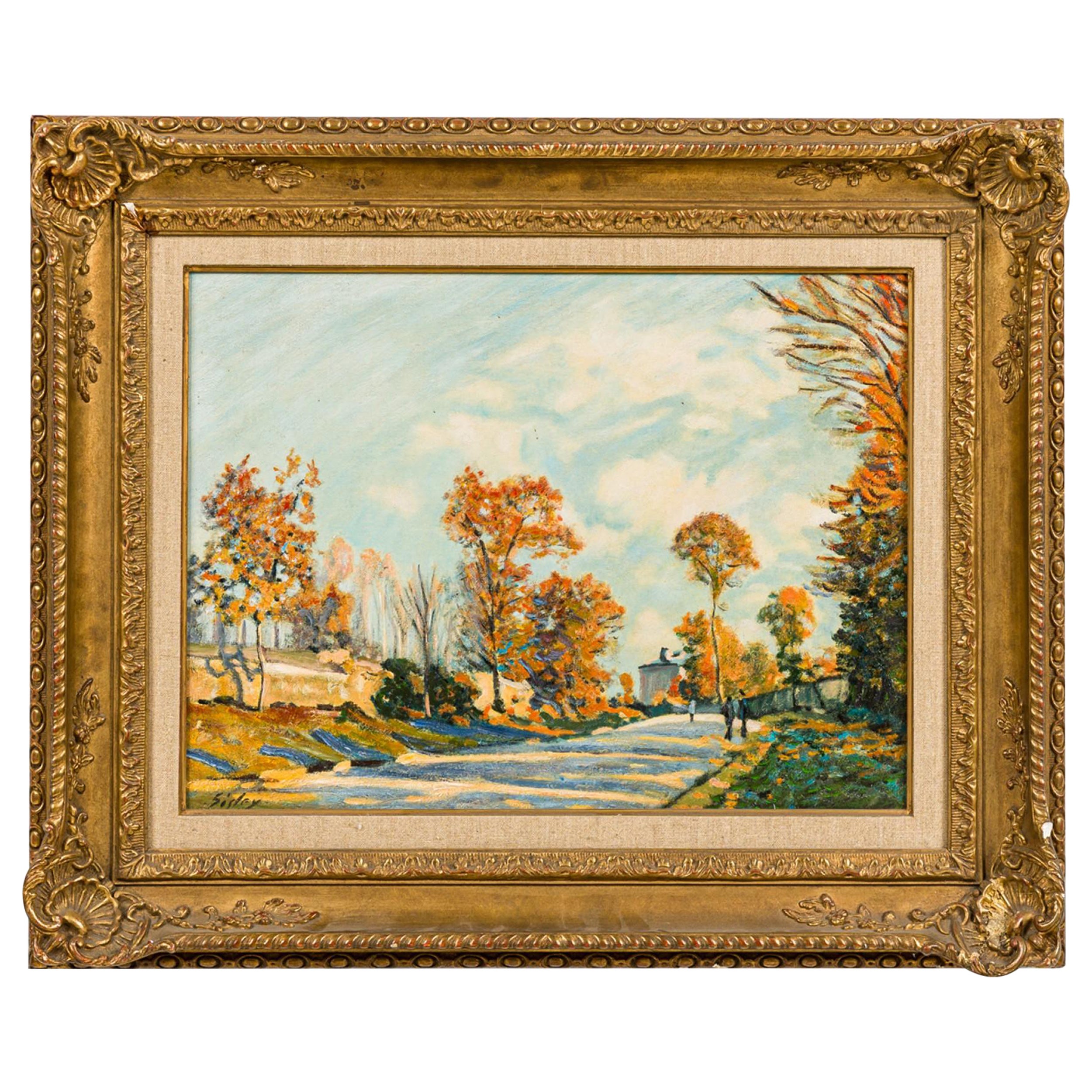 Landscape "Route de Louveciennes"