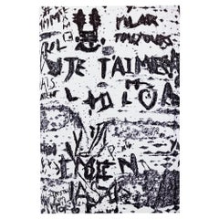 Tristan Govignon - "Je T'aime" - Gravure sur aluminium brillant