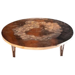 Tavolino in bronzo di Clotilde Ancarani