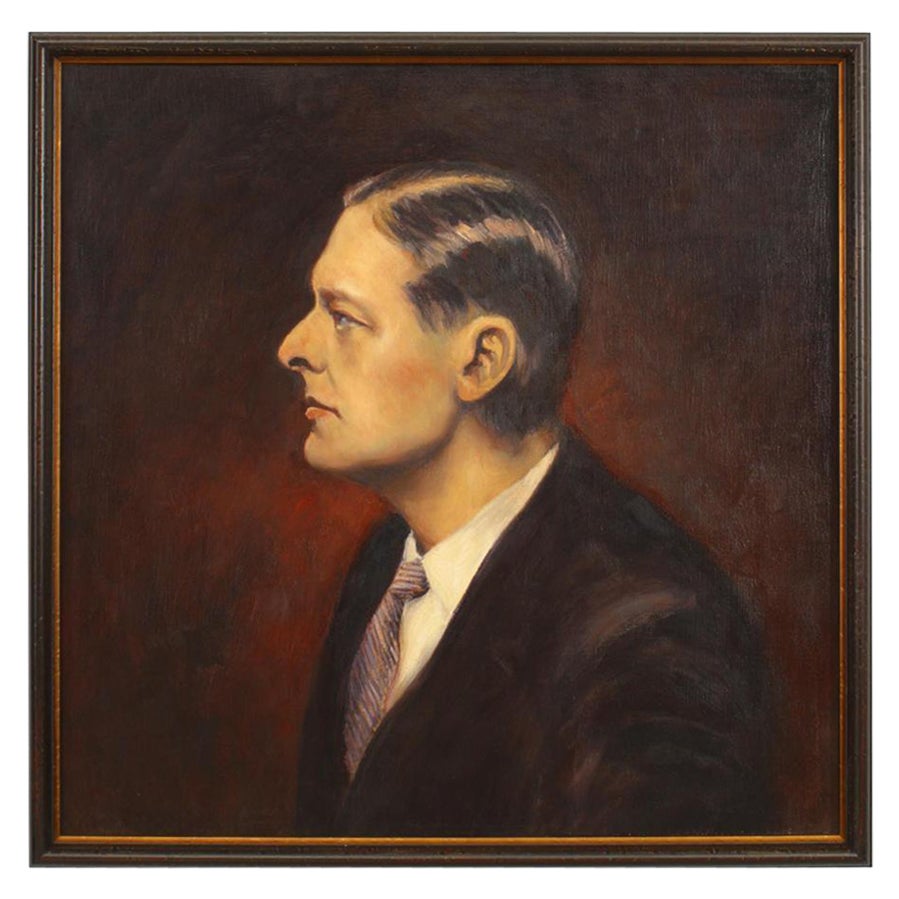 T.S. Victoriano Americano Pintura Eliot en venta