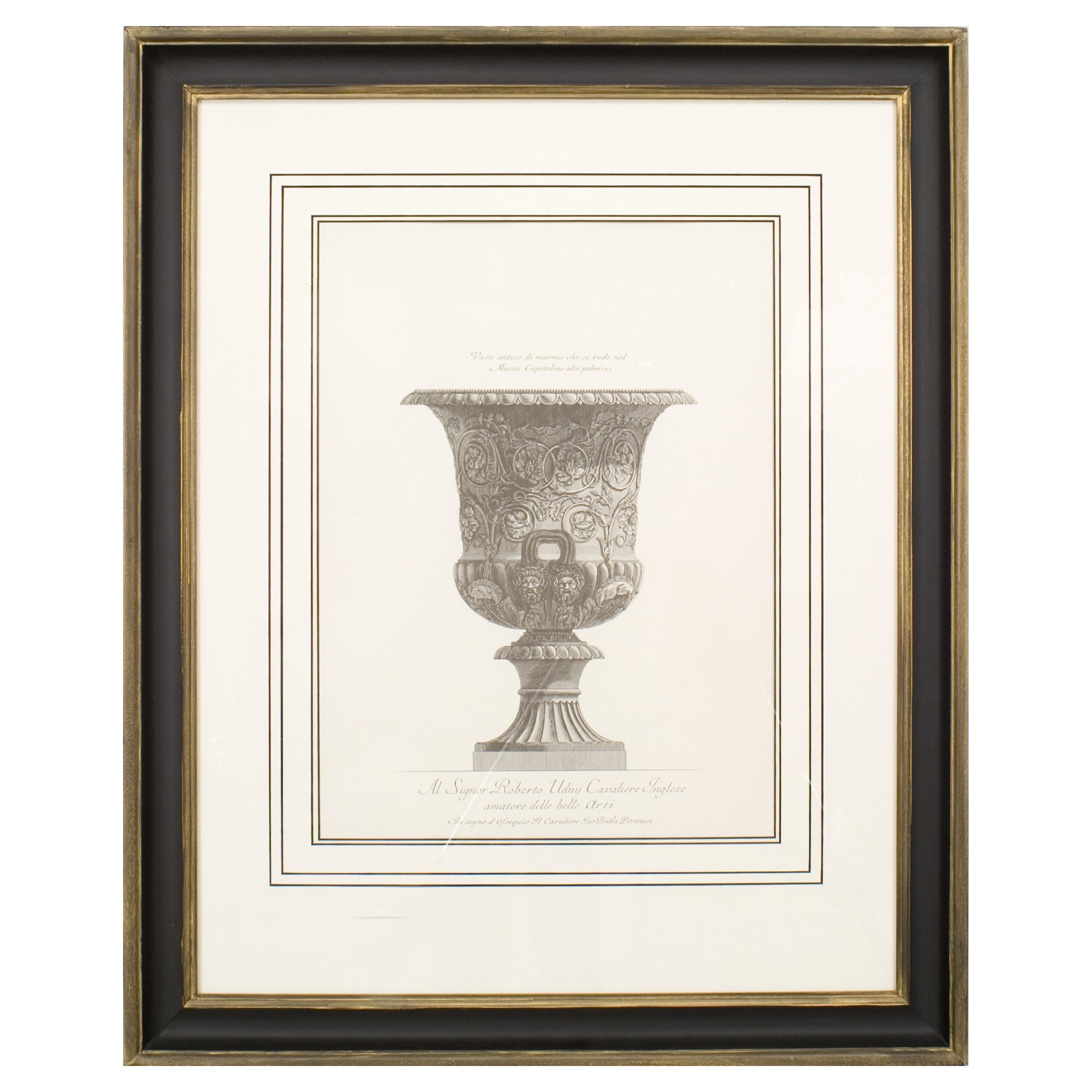 Italian Renaissance Classical Urn Print