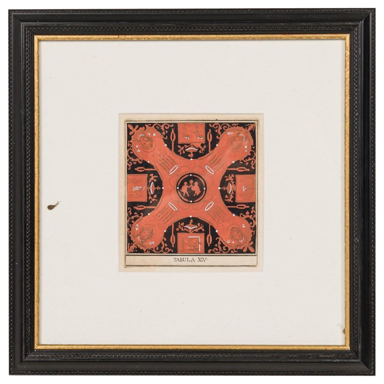 Hand Colored Print 19th