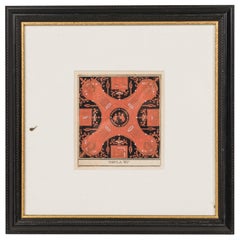 Hand Colored Print 19th