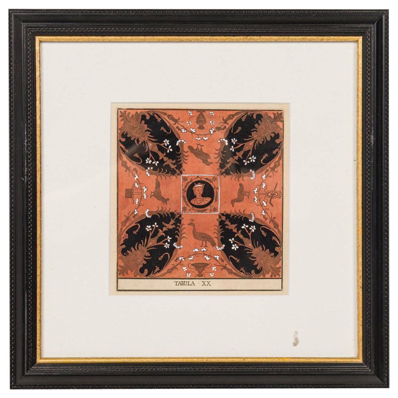 Hand Colored Print 19th