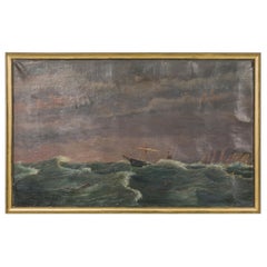 Pintura de Barco de los Mares Pesados Americanos