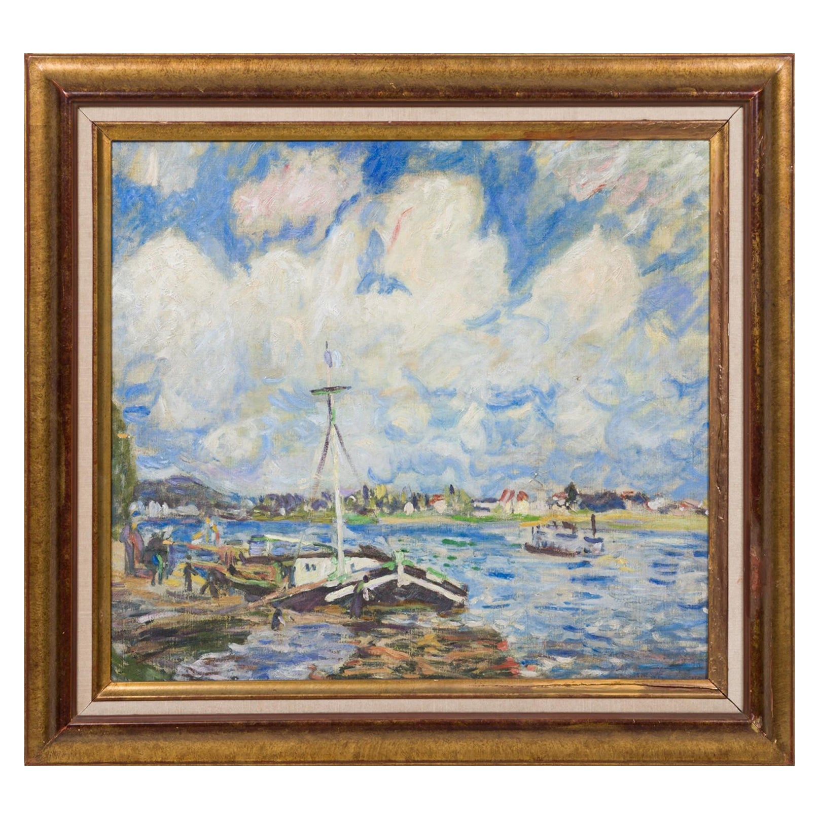 Quadro impressionista "San Mammes